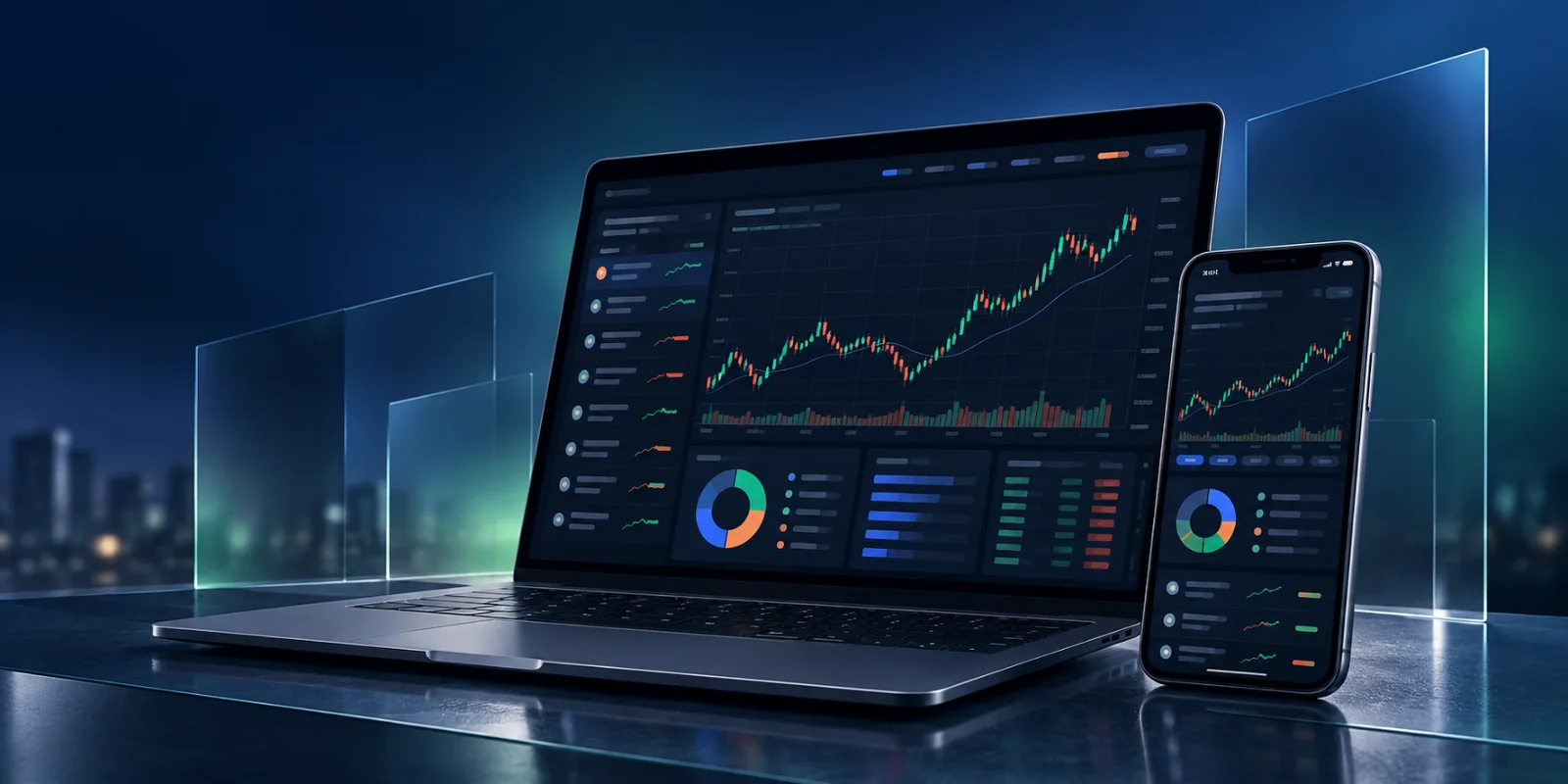 Modern market analytics on digital devices